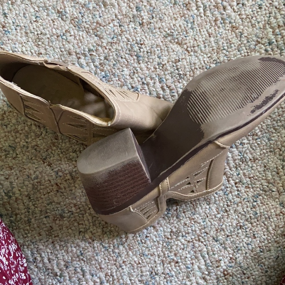 Tan Booties - Picture 5 of 5